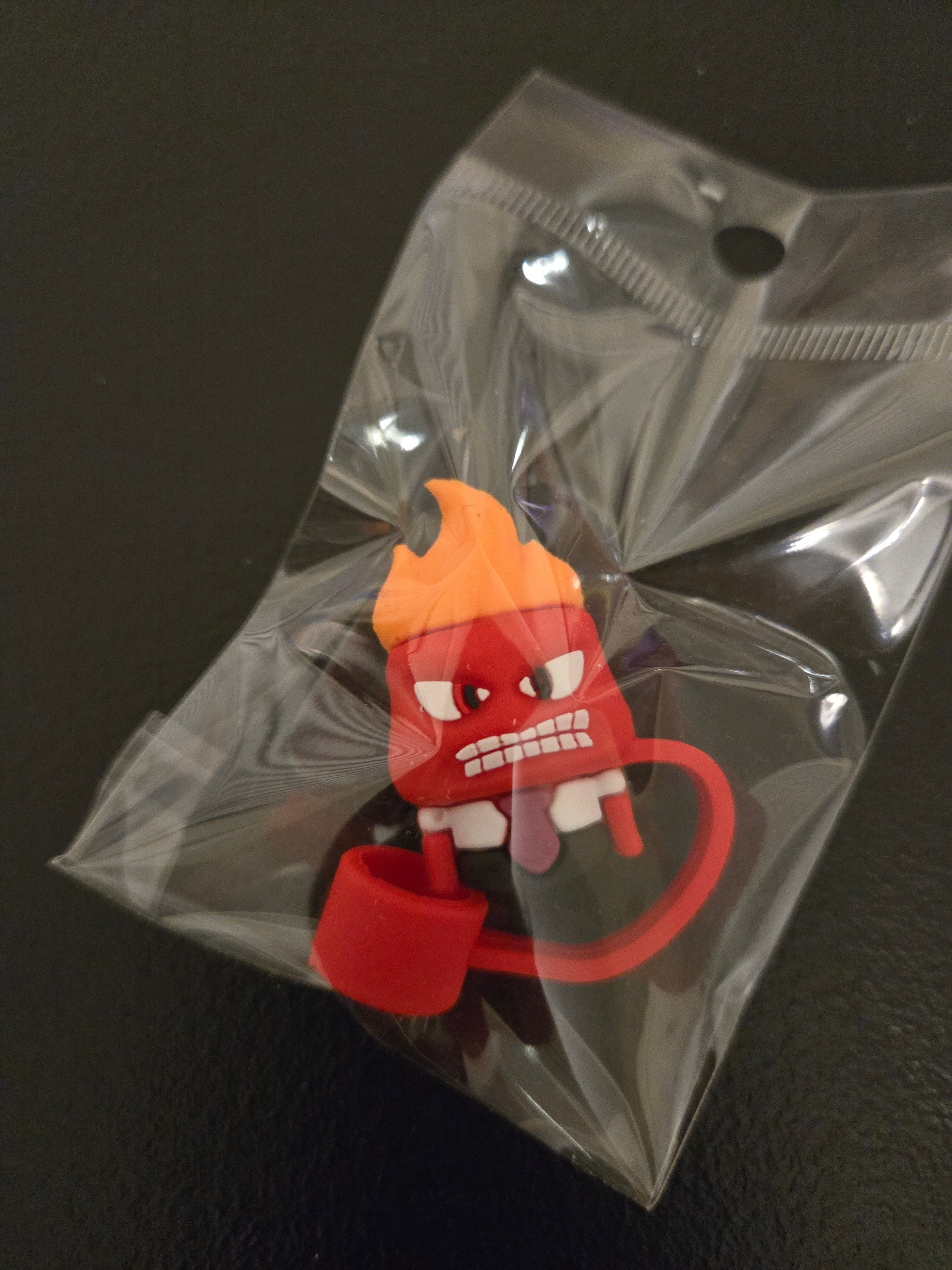Anger Straw Topper