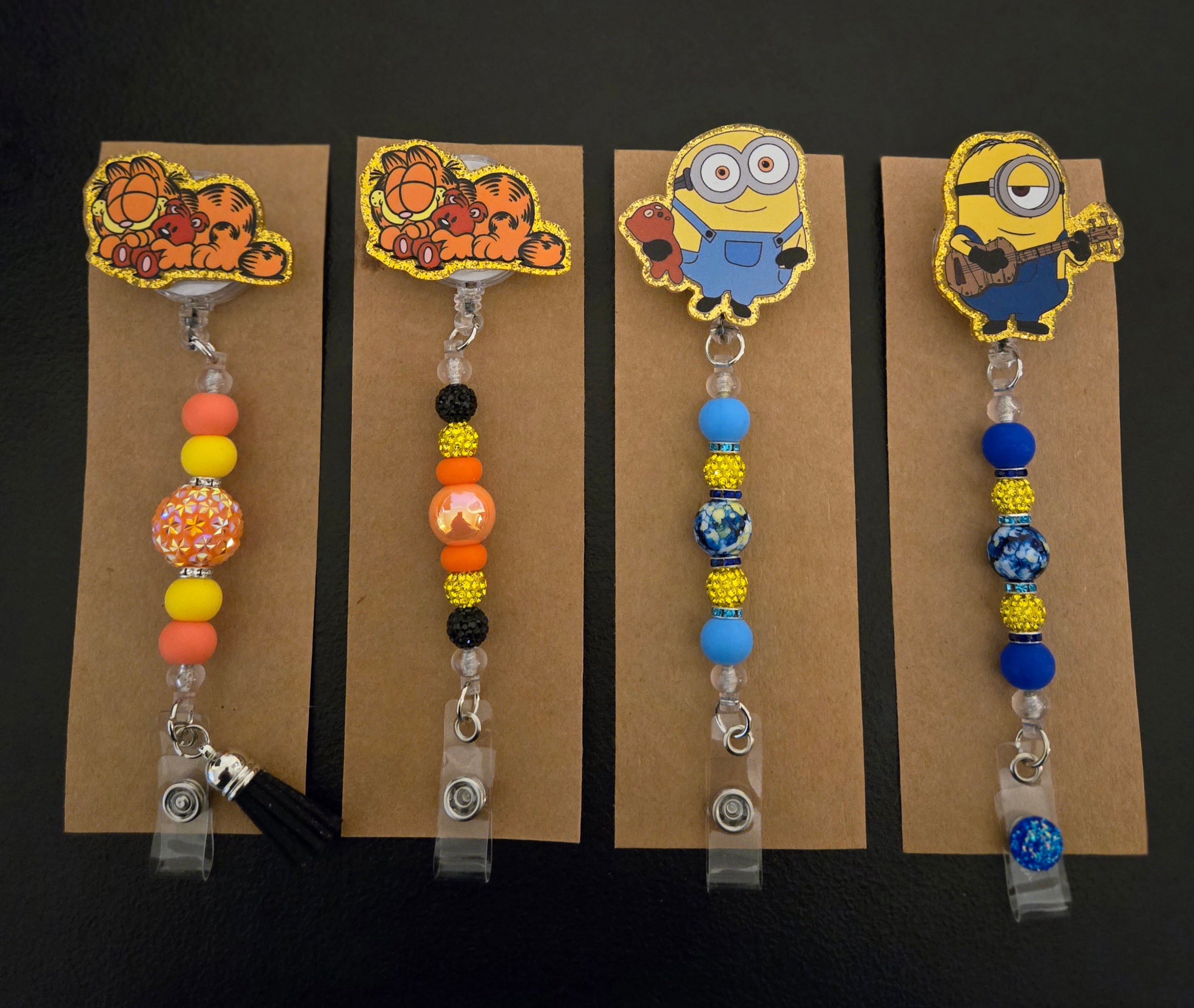 Beaded Badge Reel